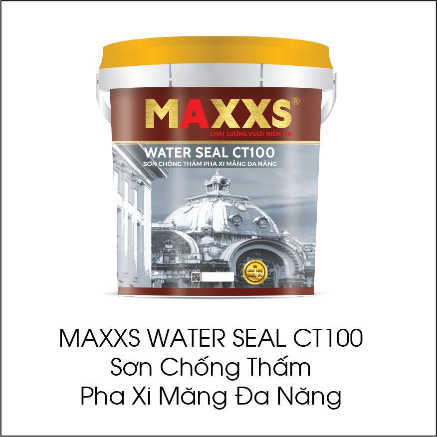 Maxxs Water Seal CT100 sơn chống thấm pha xi măng đa năng - Công Ty Cổ Phần Sơn Maxxs Việt Nam